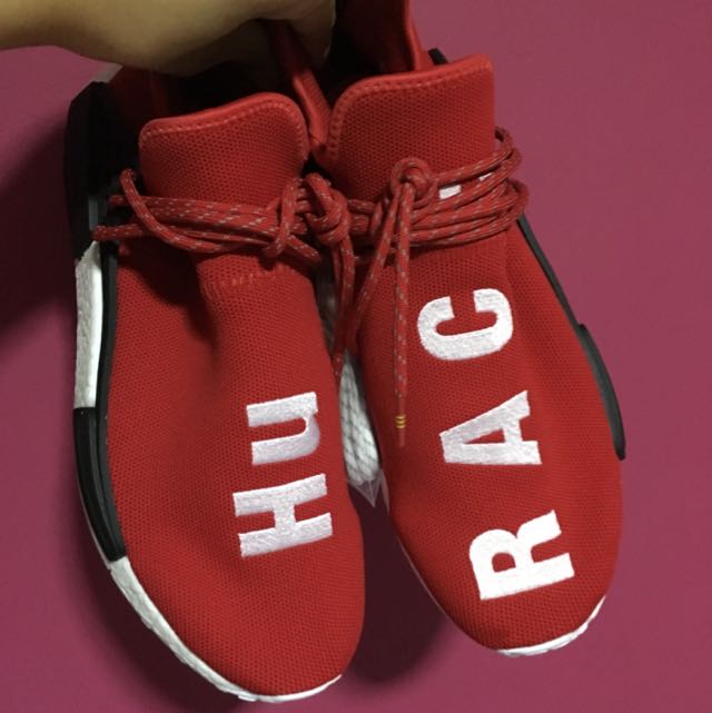 Adidas x pharrell williams red sale