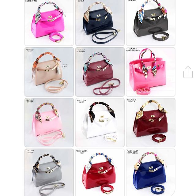 Authentic KELLY Jelly Bag, Women's Fashion, Bags & Wallets, Crossbody