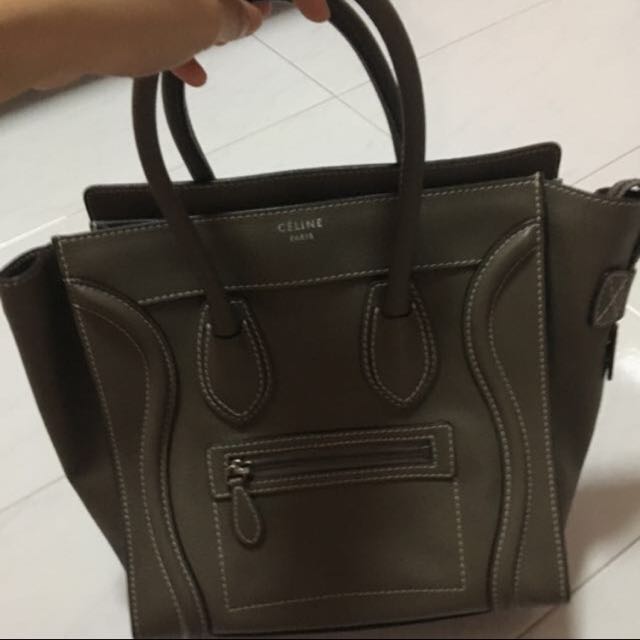 FAST DEAL 100 Celine Macro luggage Souris