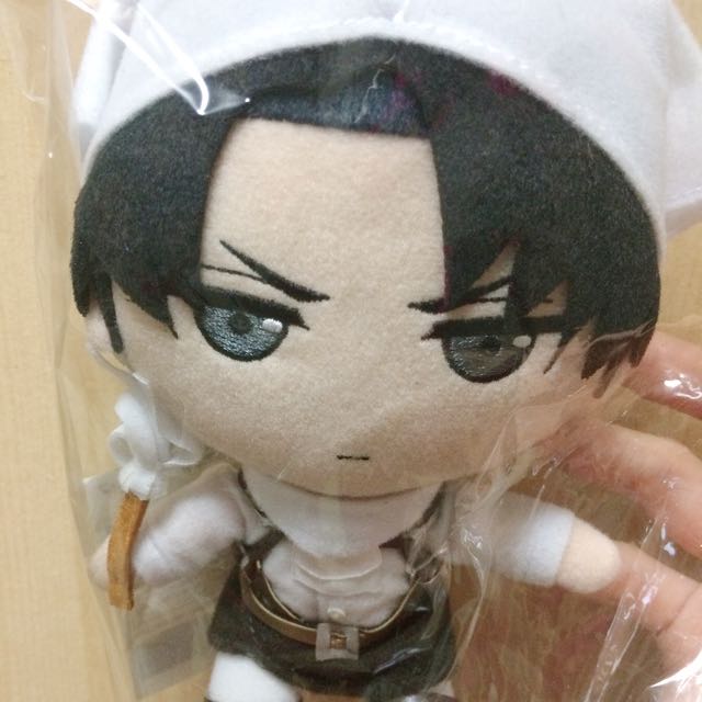 levi ackerman cleaning plush