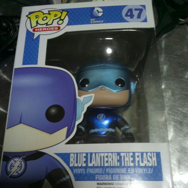 blue lantern flash funko pop