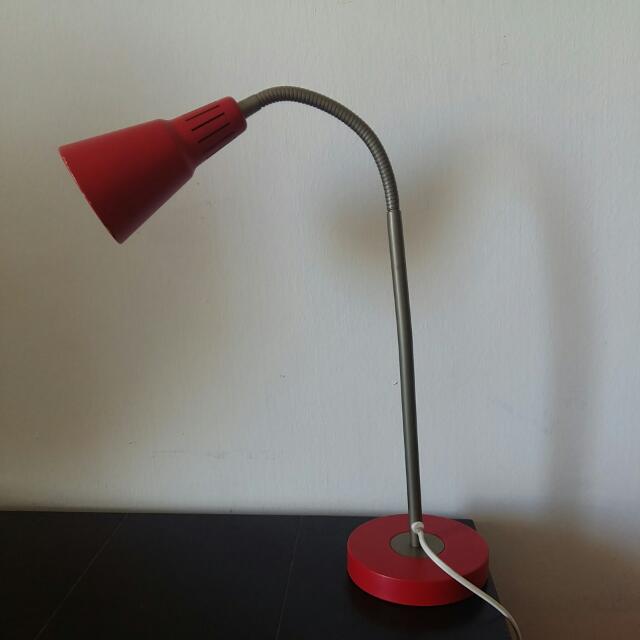 Ikea Red Lamp Electronics Others On Carou Photo
