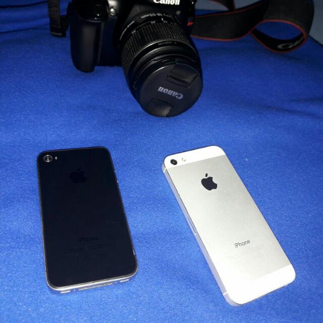 iphone 5 32 gb iphone 4s sama camera slr canon rabel t3
