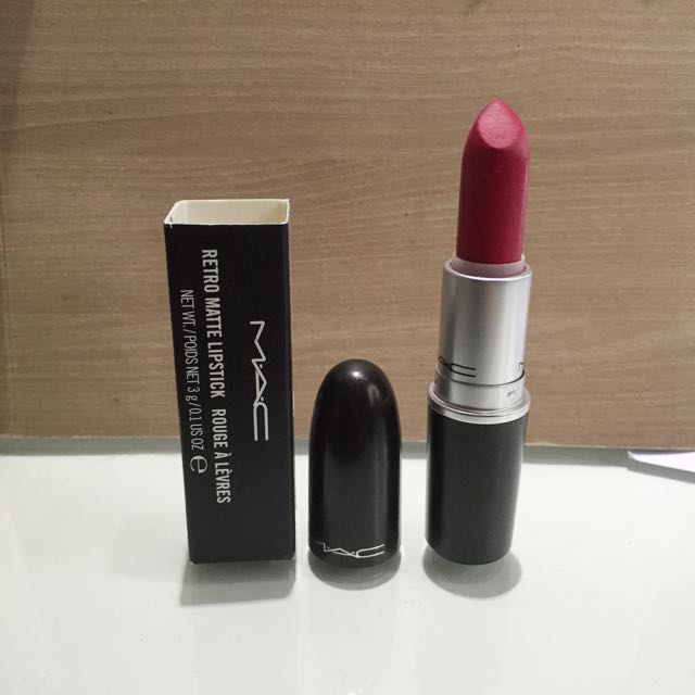mac retro matte lipstick all fired up
