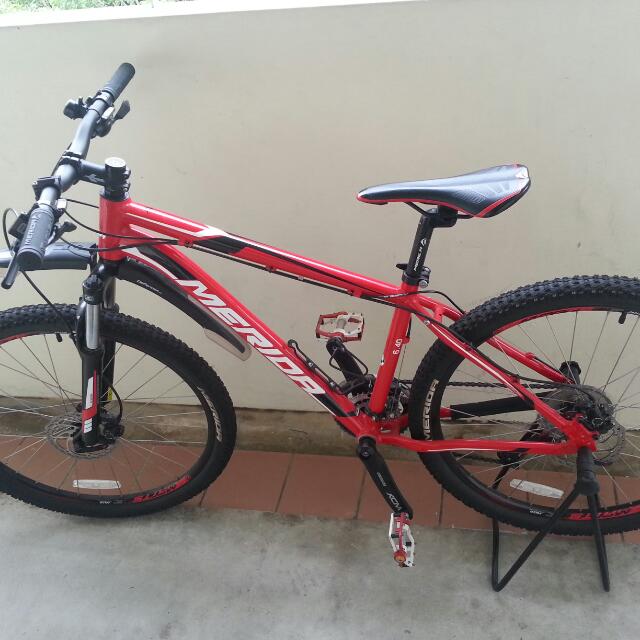 Merida Matts 6 40 Red Bicycle Bicycles Pmds Bicycles On Carousell