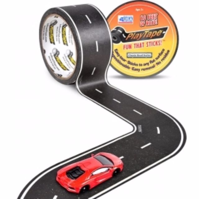 Hot wheels playtape track top