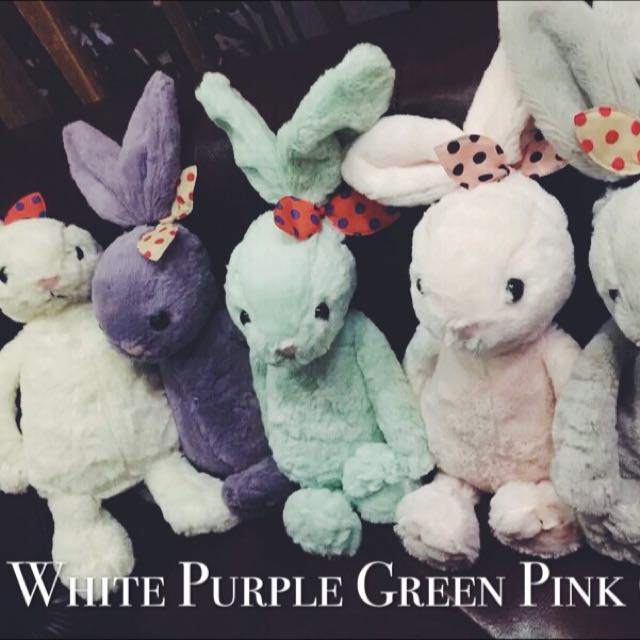 Pre-Order Cuddly Bunny In 5 Colors (Rabbit Bear Soft Toy Pokemon Line ...