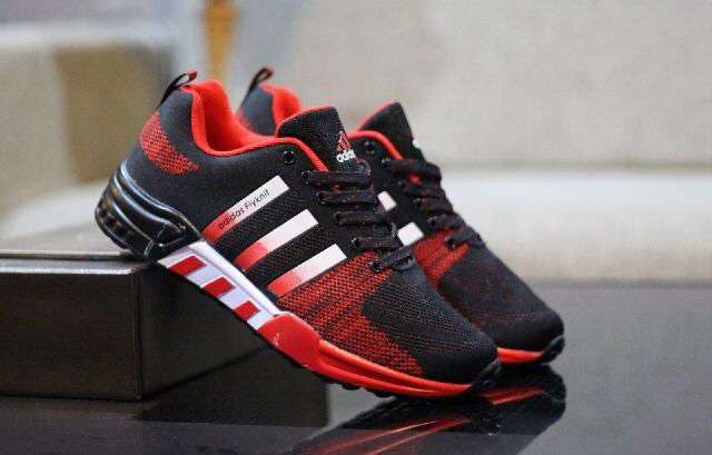 Sepatu Pria Adidas Flyknite Merah List Hitam Made In Vietnam Olshop Fashion Olshop Pria Di Carousell