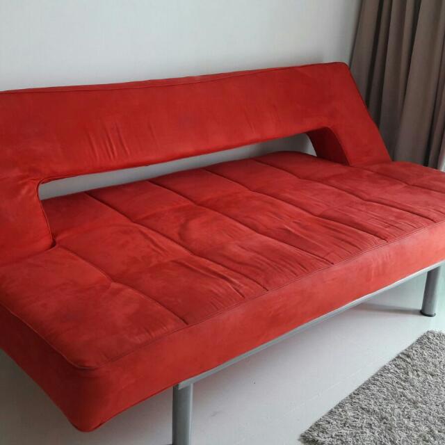 Sofa Bed Red Large Pull Out Going Furniture On Carou Sofa Bed Red Large Pull Out Going