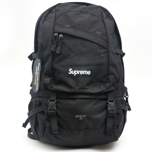 Supreme 35th Stars Backpack Black