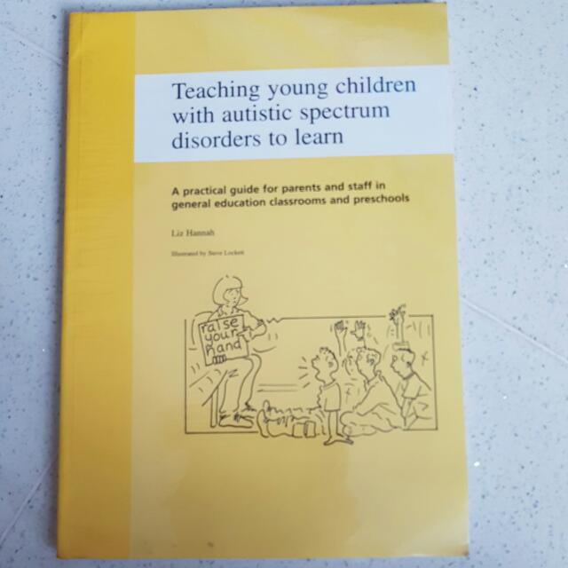 Teaching Young Children With Autistic Spectrum Disorder To Learn ...