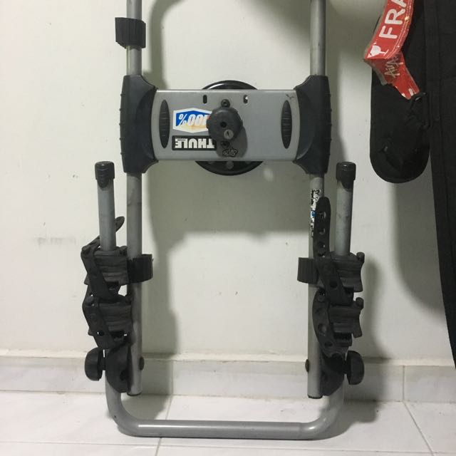 thule spare tyre bike rack