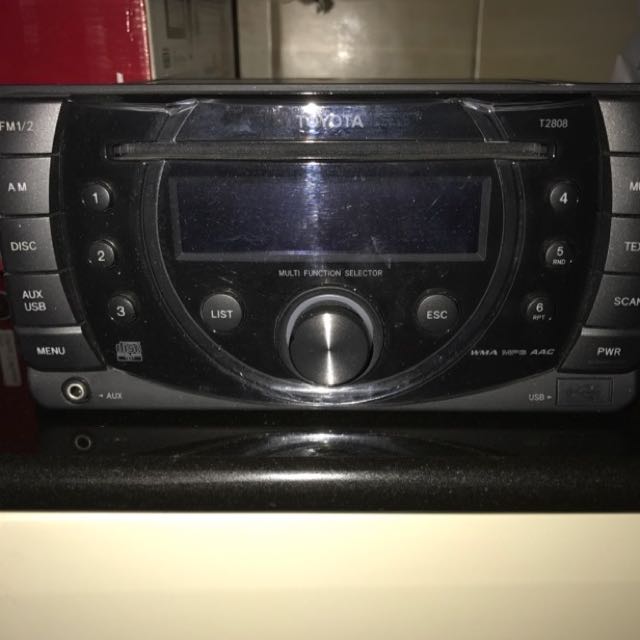 Toyota CD Player, Car Accessories on Carousell
