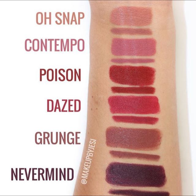 colourpop lippie stix grunge