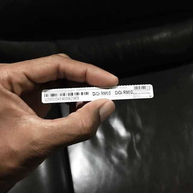 Digi Topup Rm10 Mobile Phones Tablets Others On Carousell
