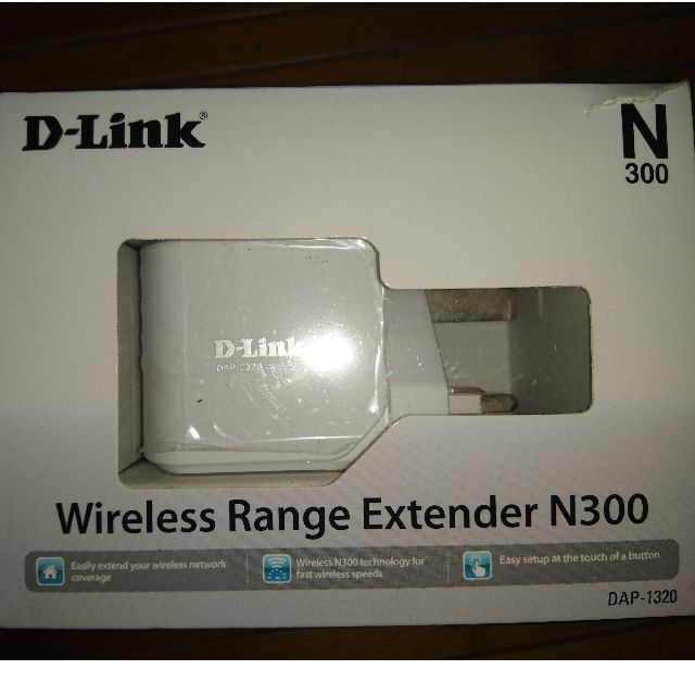 D-LINK Wifi Range Extender DAP-1320 N300, Electronics, Others on 