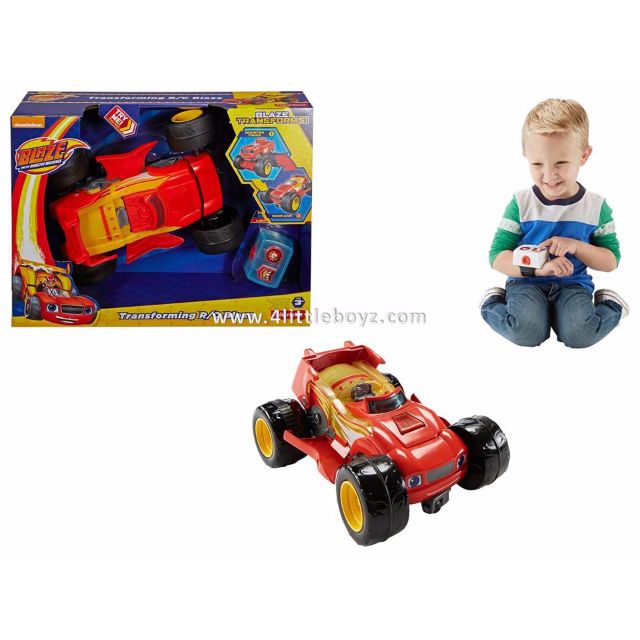 Fisher-Price Nickelodeon Blaze And The Monster Machines Transforming R/C  Blaze, Hobbies & Toys, Toys & Games On Carousell
