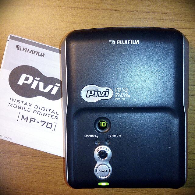 富士フィルム 携帯 プリンター pivi MP 70