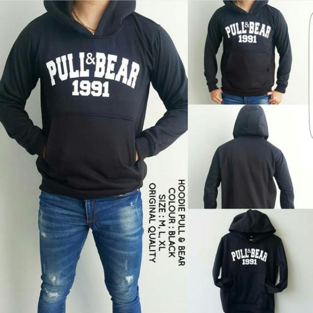 hoodie pria pull and bear