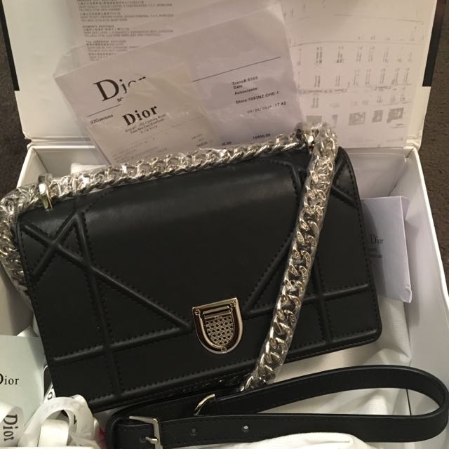 Diorama lambskin bag shop
