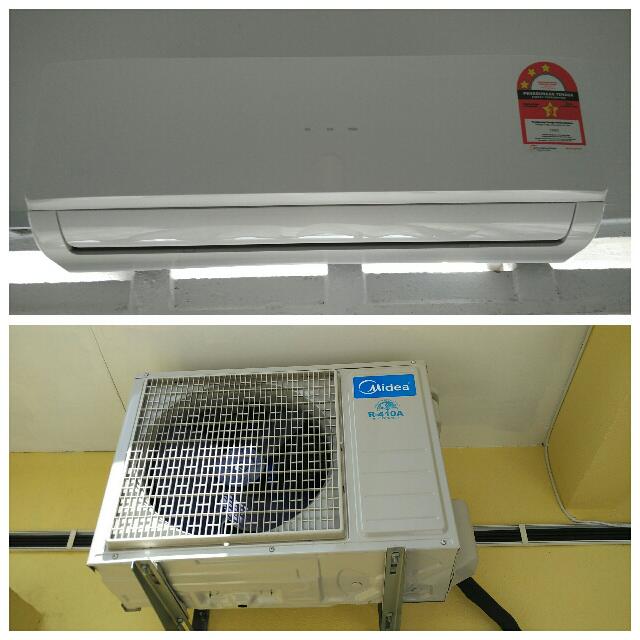 Midea Aircond 1 0 Hp Home Furniture Others On Carousell