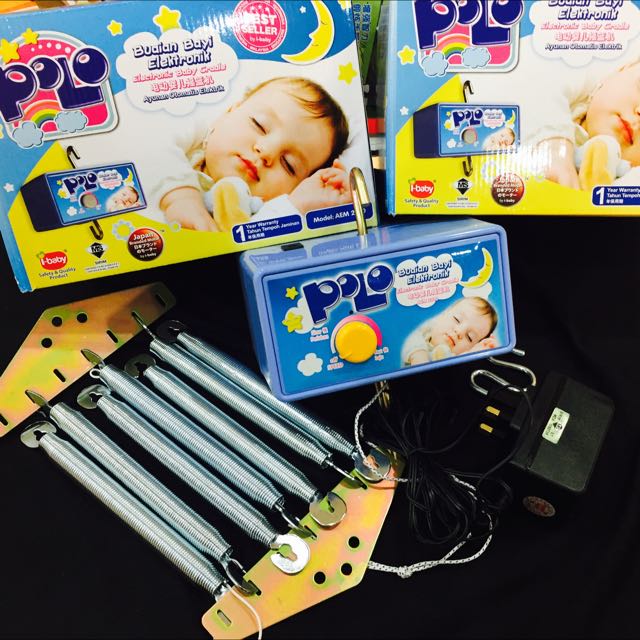 polo electronic baby cradle
