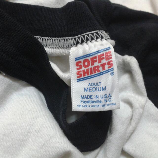 Vintage 3q Tag Soffe Plain Tee, Men's