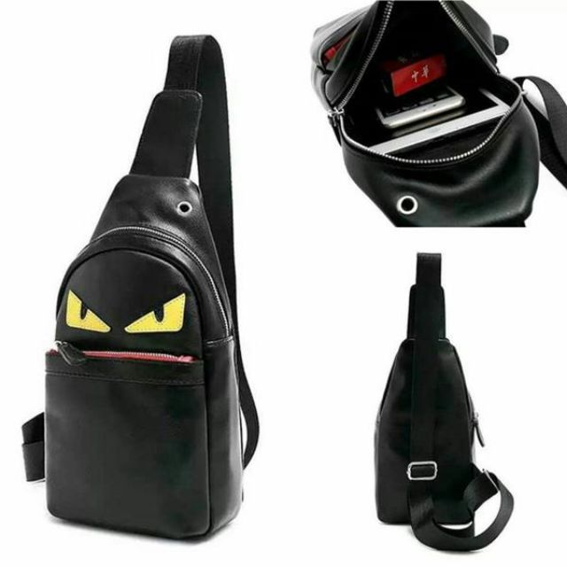 Waistbag Cowok Fendi Monster Olshop Fashion Olshop Pria On Carousell