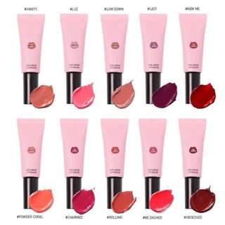 3ce liquid lip color 秋冬新款液態霧面唇彩