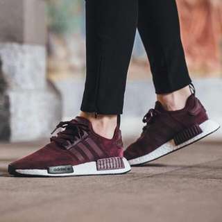 Instocks Adidas NMD Maroon - Sz 41