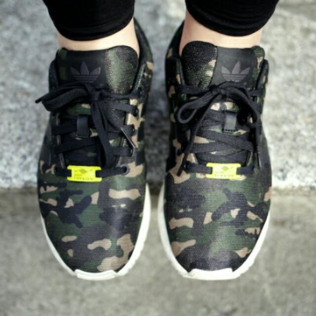 Adidas zx flux best sale torsion camouflage