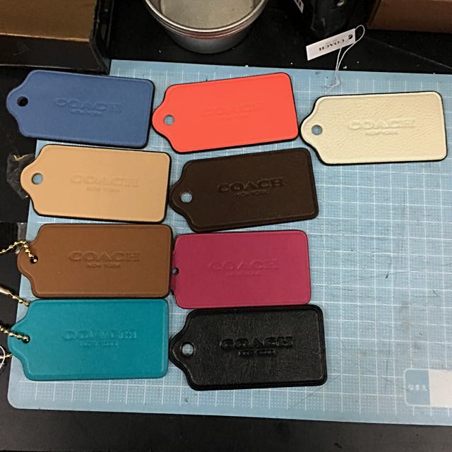 Authentic Coach Hang Tag Big Size