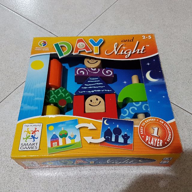 Good Condition Smart Games Day And Night Other Shichida Reserved Toys Games Board Games Cards On Carousell