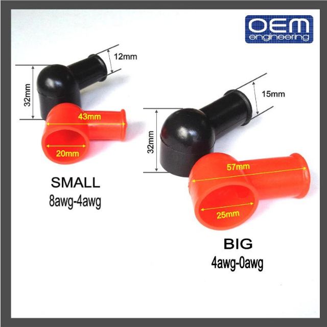 OEM Engineering Motorcycle Battery Terminal Covers (Lug Terminal Boots) (Category: Motorbikes) located in Quezon City. Submitted by thegaragemanila (Listing ID 74389589, Image 3). Description: .
