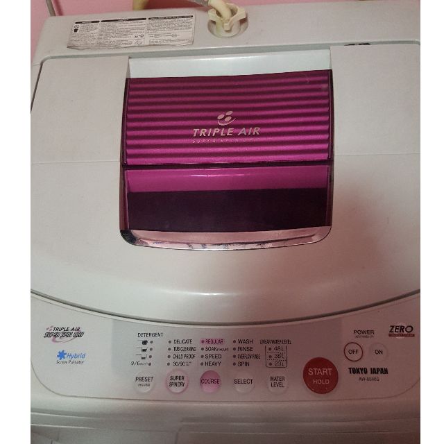 Toshiba 6.5kg Top Load Washing Machine Triple Air Super Spin Dry