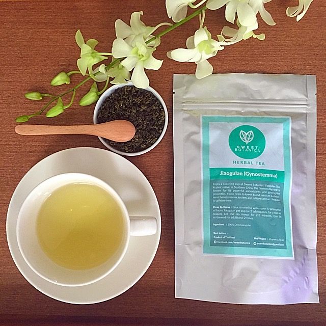 100% Organic Jiaogulan Gynostemma Loose Leaf Tea (50 grams, Food ...