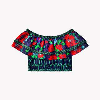 KENZO X H&M 聯名 露肩上衣 40號 （女）