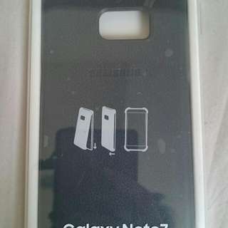 NOTE 7 原廠真皮殼 黑
