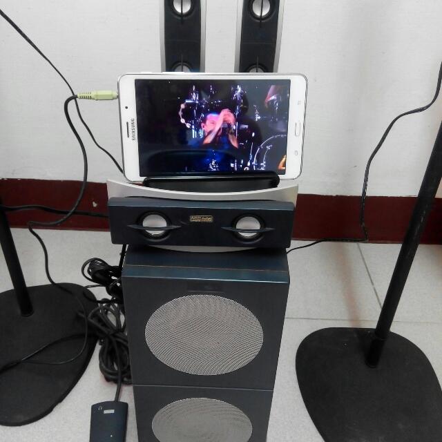 ALTEC LANSING 5100 AMPLIFIED SPEAKER SYSTEM