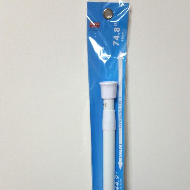 Daiso Stretching Extendable Pole Up To 190cm, Furniture & Home Living