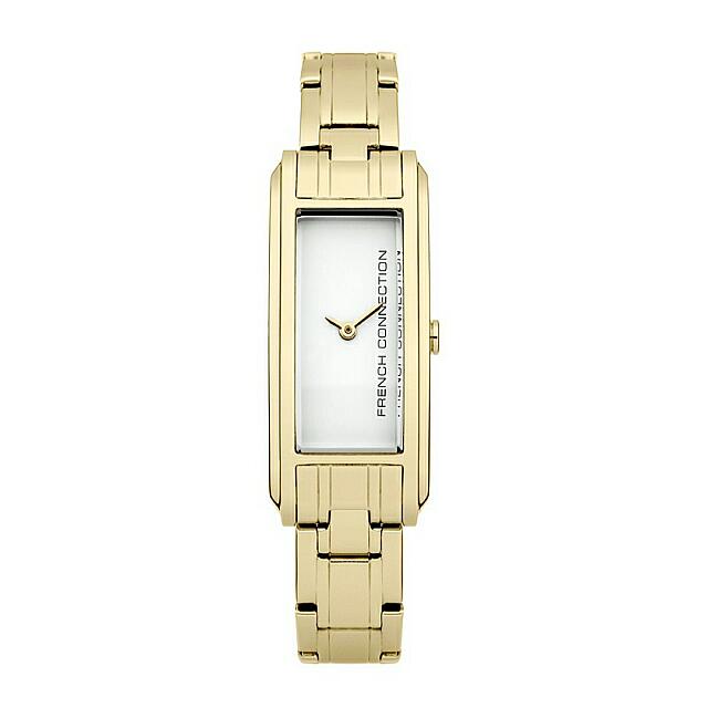 FCUK French Connection Gold Ladies Watch Mobile Phones Gadgets Wearables Smart Watches on Carousell