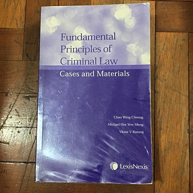 Fundamental Principles Of Criminal Law Hobbies Toys Books
