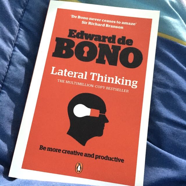 Lateral Thinking by Edward de Bono, Buku & Alat Tulis, Buku di Carousell