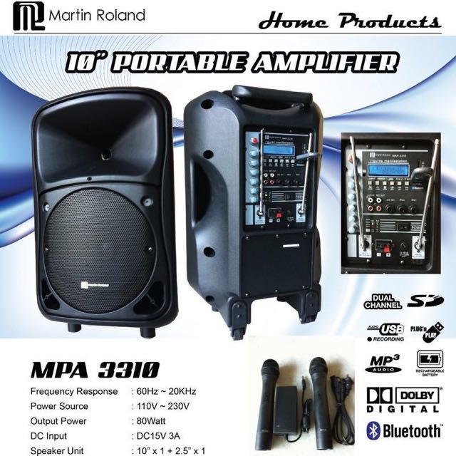 roland portable pa system