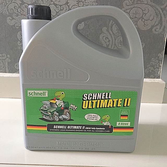 Schnell Ultimate II 5W40 Fully Synthetic Engine oil, Car Accessories on
