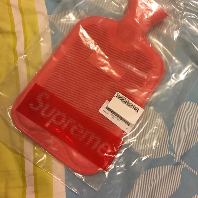 Supreme hot water bottle top