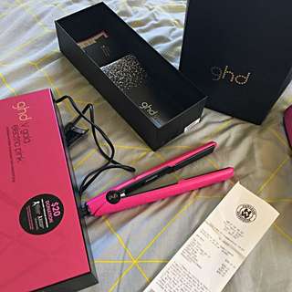 GHD V Gold Electric Pink Straightener ** PENDING **