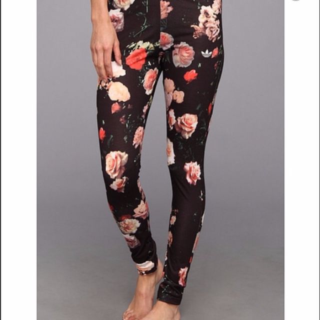 Adidas Trefoil Floral Leggings 