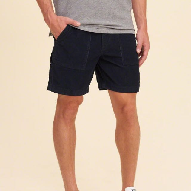 Authentic Hollister Beach Prep Fit Corduroy Shorts Men s Fashion Bottoms Swim Trunks Board Shorts on Carousell