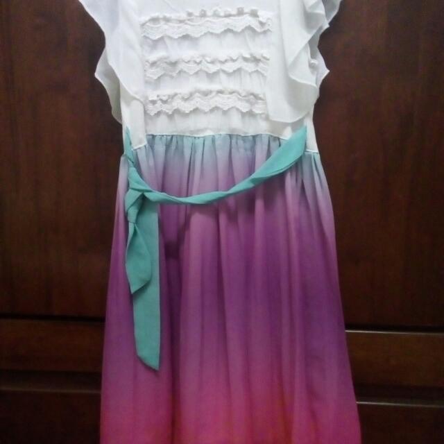 Baju Gaun Kanak Kanak Babies Kids Girls Apparel On Carousell